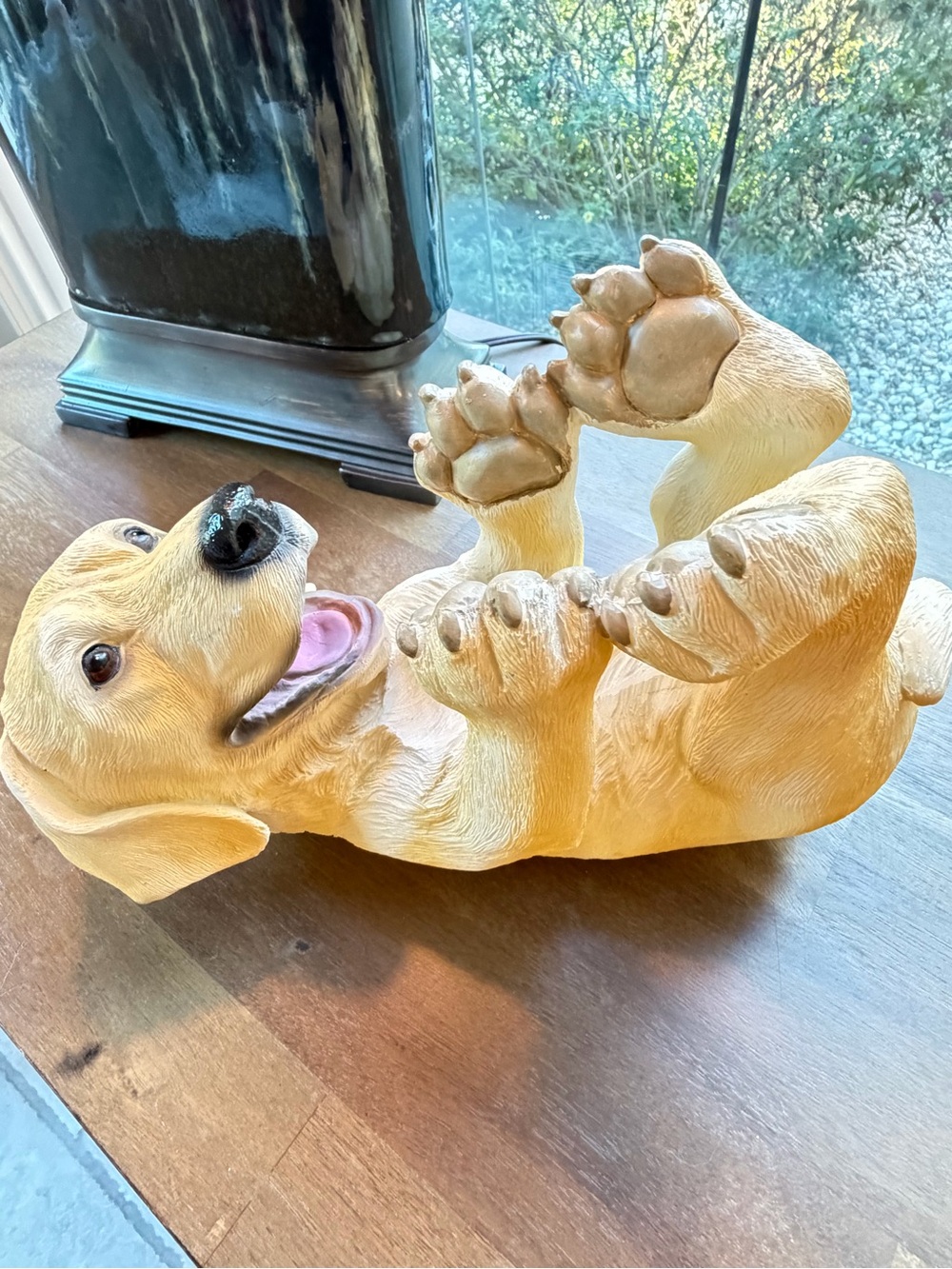 Cream Golden Retriever Dog Toy Figurine - Brand Unknown